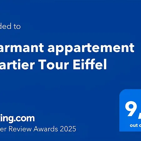 Apartment Quartier Tour Eiffel Free Netflix Paris